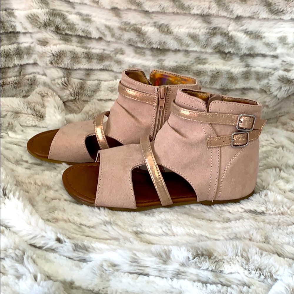 Girls justice sandals
